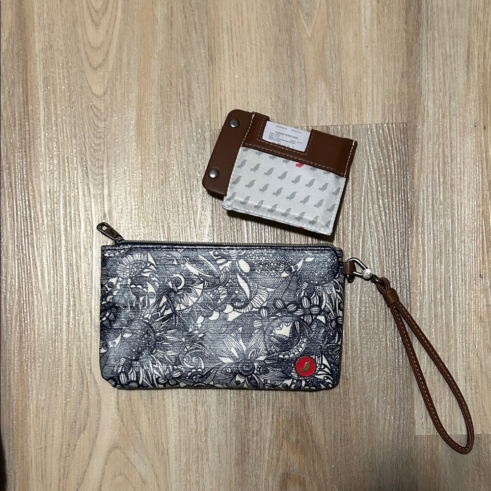 Sakroots Floral Tote with Matching Wristlet - Picture 5 of 7